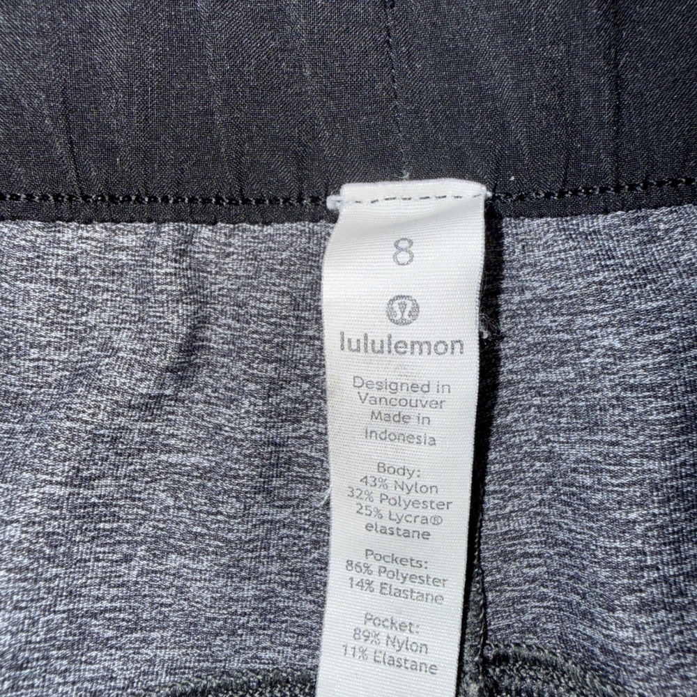 lululemon athletica Charcoal Gray Jogger Track Pants - Picture 6 of 9